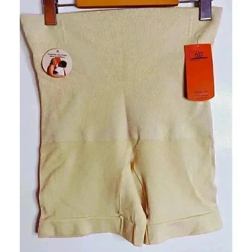 BNWT ATTLady Shaper Shorts in Nude Size L